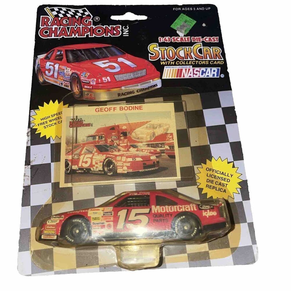 1992 Racing Champions Geoff Bodine‎ #15 GM Goodwrench 1:43 Scale